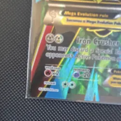 M Scizor EX (Full Art Ultra Rare) 120/122 Breakpoint Mega 220HP Holo Card - Image 4