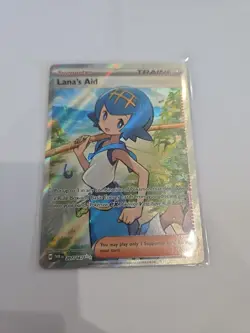 Lana's Aid Twilight Masquerade Full Art Pokemon TCG Card 207/167 NM Condition - Image 1