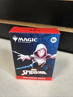 MtG Spider-Man Welcome Deck Complete Set of 5 - White Blue Black Red Green NEW! - Image 5