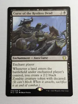 Curse of the Restless Dead Commander: Innistrad: Midnight Hunt Regular - Image 1