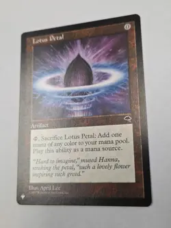 Lotus Petal The List (Tempest) Mtg Magic NM - Image 1