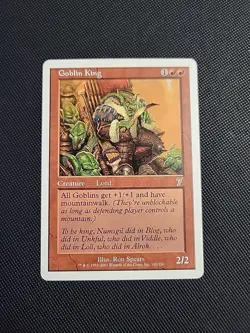 Goblin King 7th Edition LP MTG - Image 1