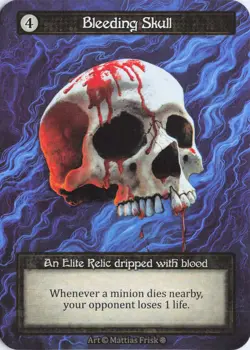 Bleeding Skull, Sorcery: Gothic, Normal, Elite - Image 1