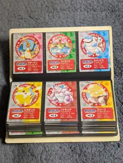 Complete Set 151 Pokemon Kids Card Collection Vintage Nintendo Bandai Japanese - Image 3