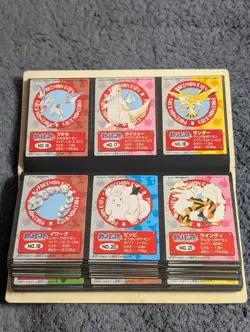 Complete Set 151 Pokemon Kids Card Collection Vintage Nintendo Bandai Japanese - Image 5