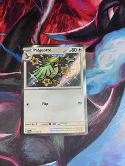 Pokemon TCG Scarlet Violet Paldean Fates Pidgeotto 197/091 Shiny Holo Ultra Rare - Image 1