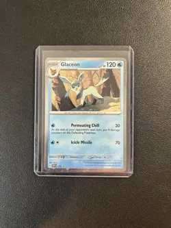 Pokemon Glaceon SVP 171 Scarlet & Violet Cosmos Holo Black Star Promo NM - Image 1