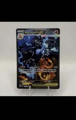 Mega Charizard X Ex - SIR - 125/094 Phantasmal Flames - NM - Pokemon TCG - Image 1