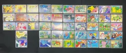 Pikachu Mewtwo Pokemon Karuta Card Silver Full Set Vintage Nintendo Bandai Japan - Image 2