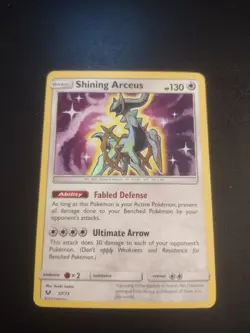 Pokemon TCG Shining Arceus Shining Legends 57/73 Reverse Holo Holo Rare - Image 1
