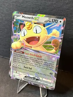 Pokemon TCG - Meowth Ex 062/088 Holo - Perfect Order NM - Image 3