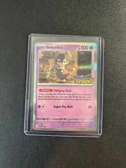 Indeedee SVP 154 Pre Release Surging Sparks Stamped Promo Pokemon TCG Near Mint - Image 1