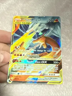 2019 Pokemon Reshiram & Charizard GX SM-Unbroken Bonds Holo 20/214 270 HP💎 - Image 2