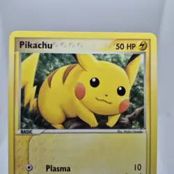 Pokemon Pikachu 74/112 Regular EX FireRed & LeafGreen 50 HP Plasma Basic Common - Image 4