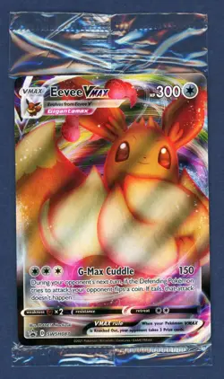 Sealed Eevee VMAX SWSH087 Holo Promo Sword & Shield Promo Pokemon Holo Near Mint - Image 1