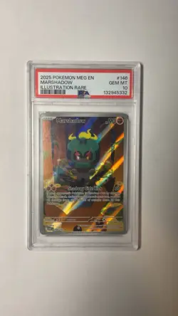 Pokemon 2025 Marshadow 146/132 Illustration Rare Mega Evolution - Image 1