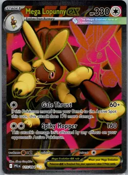Mega Lopunny ex 115/094 Ultra Rare Phantasmal Flames Pokemon Holo Near Mint - Image 1