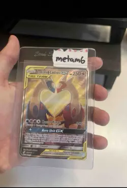 Mystery Grab, Latios & Latias GX Full Art 170/181 (Love Birds) READ BELOW - Image 1