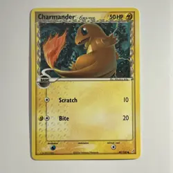 ⚡🔥 Charmander δ Delta Species 49/100 Crystal Guardians LP+/NM- 2006 Vintage - Image 1
