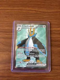 Pokemon Empoleon ex 114/094 Me02: Phantasmal Flames Holo Illustration Rare - Image 1