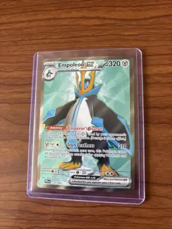 Pokemon Empoleon ex 114/094 Me02: Phantasmal Flames Holo Illustration Rare - Image 2