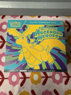 Ascended Heroes - Elite Trainer Box (ETB) - New - Pokemon TCG * FAST SHIPPING* - Image 1