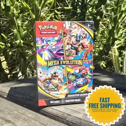 Pokemon TCG: Mega Evolution Factory Sealed Booster Bundle Box IN HAND - Image 1