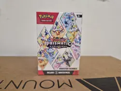 Pokemon TCG Scarlet & Violet Prismatic Evolutions Booster Bundle Box Sealed New - Image 1