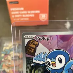 Pokemon First Partner Illustration Piplup MEP 042 Promo - Image 2