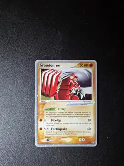 Pokemon Groudon EX Black Star Promo 038 Ultra Rare Holo LP - Image 1