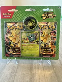 Pokemon Ascended Heroes 4-Pack Blister Lot Sealed Promos Coins Included - Image 2