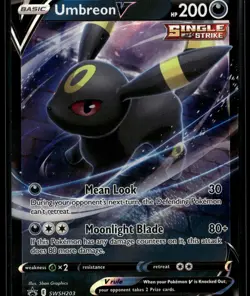 Umbreon V SWSH203 Holo Promo Sword & Shield Promo Pokemon NM/M - Image 1