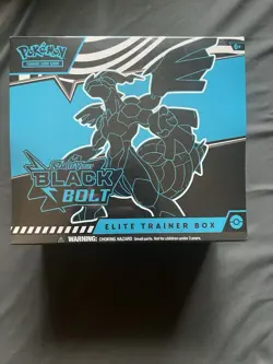 Pokemon Scarlet & Violet Black Bolt Elite Trainer Box Collectors Edition TCG - Image 1
