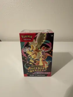 Pokemon Mega Evolution Ascended Heroes Booster Bundle Box - Image 1