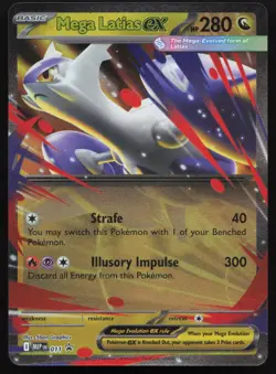 Mega Latias ex 011 Holo MEP ME: Mega Evolution Promo Pokemon - NM - Image 1