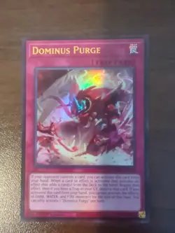 Dominus Purge MZMU-EN125 Ultra Rare Yugioh 1st Edition Maze of Muertos NM - Image 1