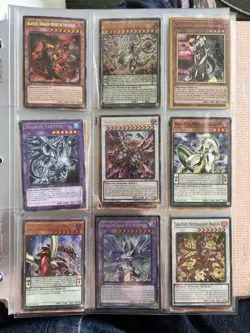 Yu-Gi-Oh Dragon Lot 18 Cards Blue-Eyes Stardust Trishula Bystial Lubellion +More - Image 2