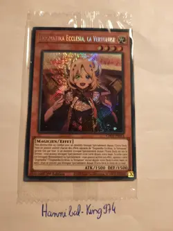 Yu-Gi-Oh ! Dogmatika Ecclesia, la Vertueuse CH01-FR014 Secrete rare scelle - Image 1