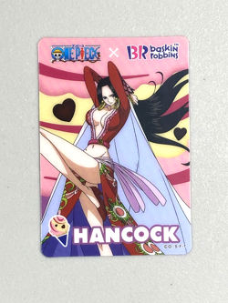 Boa Hancock - One Piece x Baskin Robins Plastic Card - Image 1