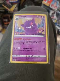 Pokemon Gengar SWSH052 SWSH: Sword & Shield Black Star Promo Cards Holo NM - Image 1