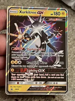 Xurkitree GX - SM68 - Pokemon Sun & Moon Promo Ultra Rare Card LP - Image 1