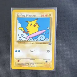 Surfing Pikachu Promo 28/53 Wotc Promo 2001 Basic 50HP Regular Pokemon Card - Image 1