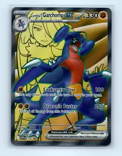 Pokemon tcg SV: Scarlet & Violet Promo Cards Cynthia's Garchomp ex Near Mint - Image 1