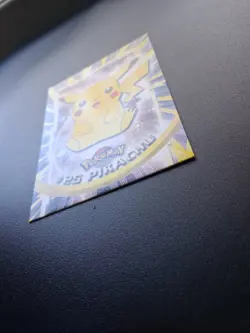 Pikachu #25 Topps Green Label TV Animation Edition NM Vintage Pokemon Card - Image 2