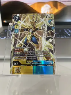 Digimon Card Game - Magnamon - BT8-038 - Alternate Alt Art Super Rare - Image 1