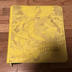 Pokemon Ascended Heroes 12 Pocket XL Master Set Binder W/ Cards - Image 1