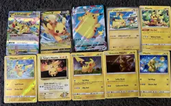 HUGE Pokemon pikachu 30 Card Lot! Rare All Nm From Vintage Through The New Era. - Image 2