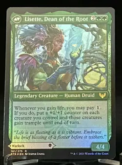 MTG Strixhaven Foil Valentin, Dean of the Vein / Lisette, Dean of Root - Rare - Image 2