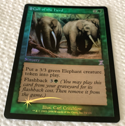 Call of the Herd MTG Timeshifted FOIL 74/121 LP - Image 2