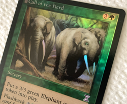 Call of the Herd MTG Timeshifted FOIL 74/121 LP - Image 3